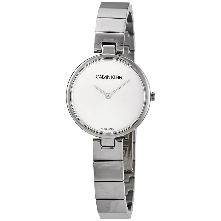 Calvin Klein K8G23146 Authentic Quartz Silver Dial Women's Watch Calvin Klein K8G23146 Authentic Quartz Silver Dial Women's Watch